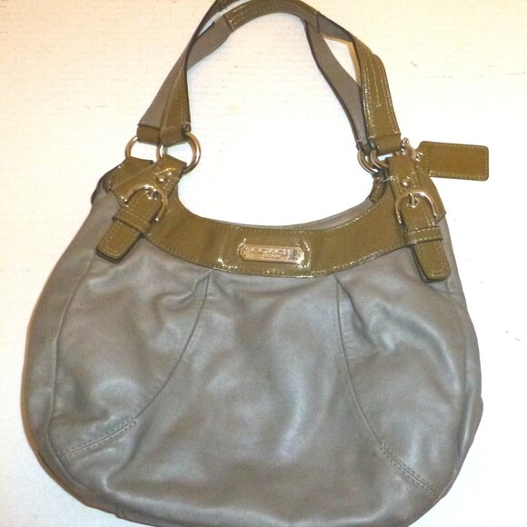 Coach Leather Taupe Soho Hobo Purse Shoulder Bag H1293-F19453 PLEASE READ - Picture 1 of 16
